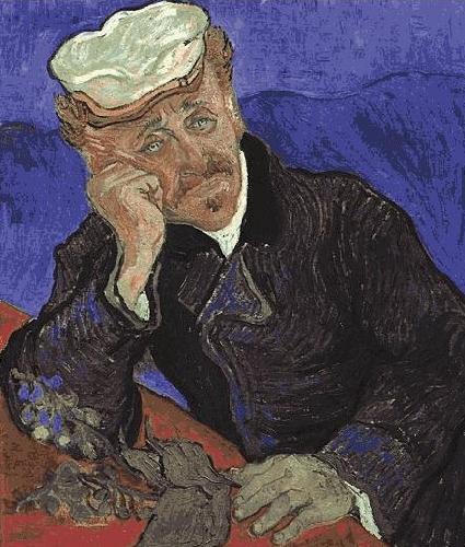 Vincent Van Gogh Portrait of Dr France oil painting art